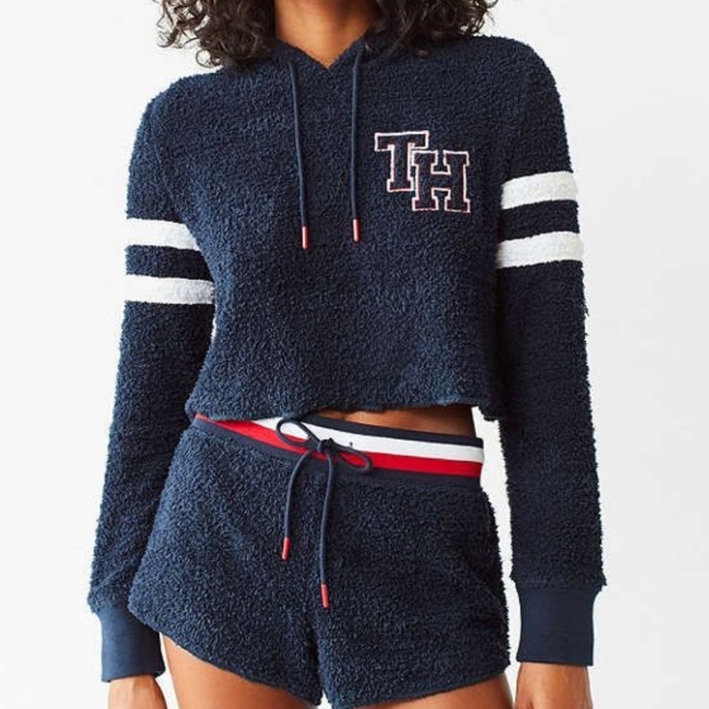 Tommy Hilfiger Marshmallow Varsity Hoodie 